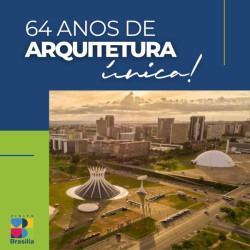 O Legado Arquitetônico que Encanta o Mundo: Brasília, 64 Anos de Beleza Monumental!