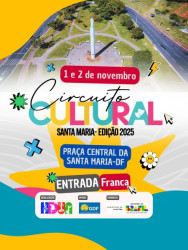 Circuito Cultural movimenta Santa Maria com música, dança, esporte e atividades para toda a família Circuito Cultural movimenta Santa Maria com música, dança, esporte e atividades para toda a família